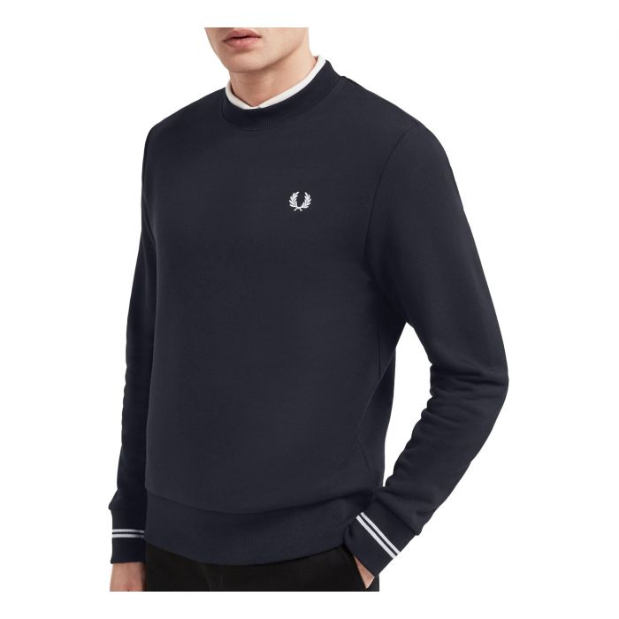 FRED PERRY CREW NECK SWEATSHIRT