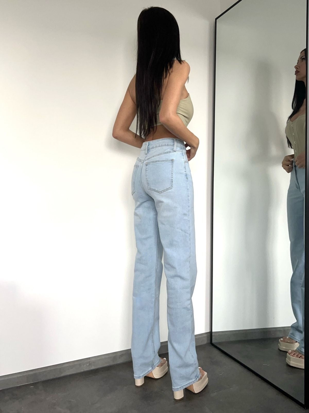 Mid waist straight leg tall - RD2833