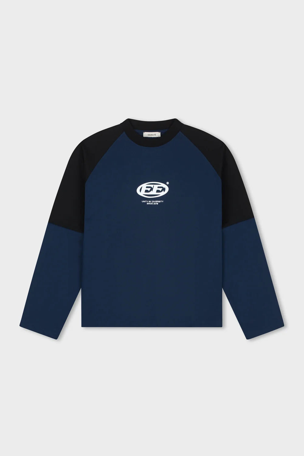 Equalité Dante Double Layer Longsleeve Tee Black & Navy
