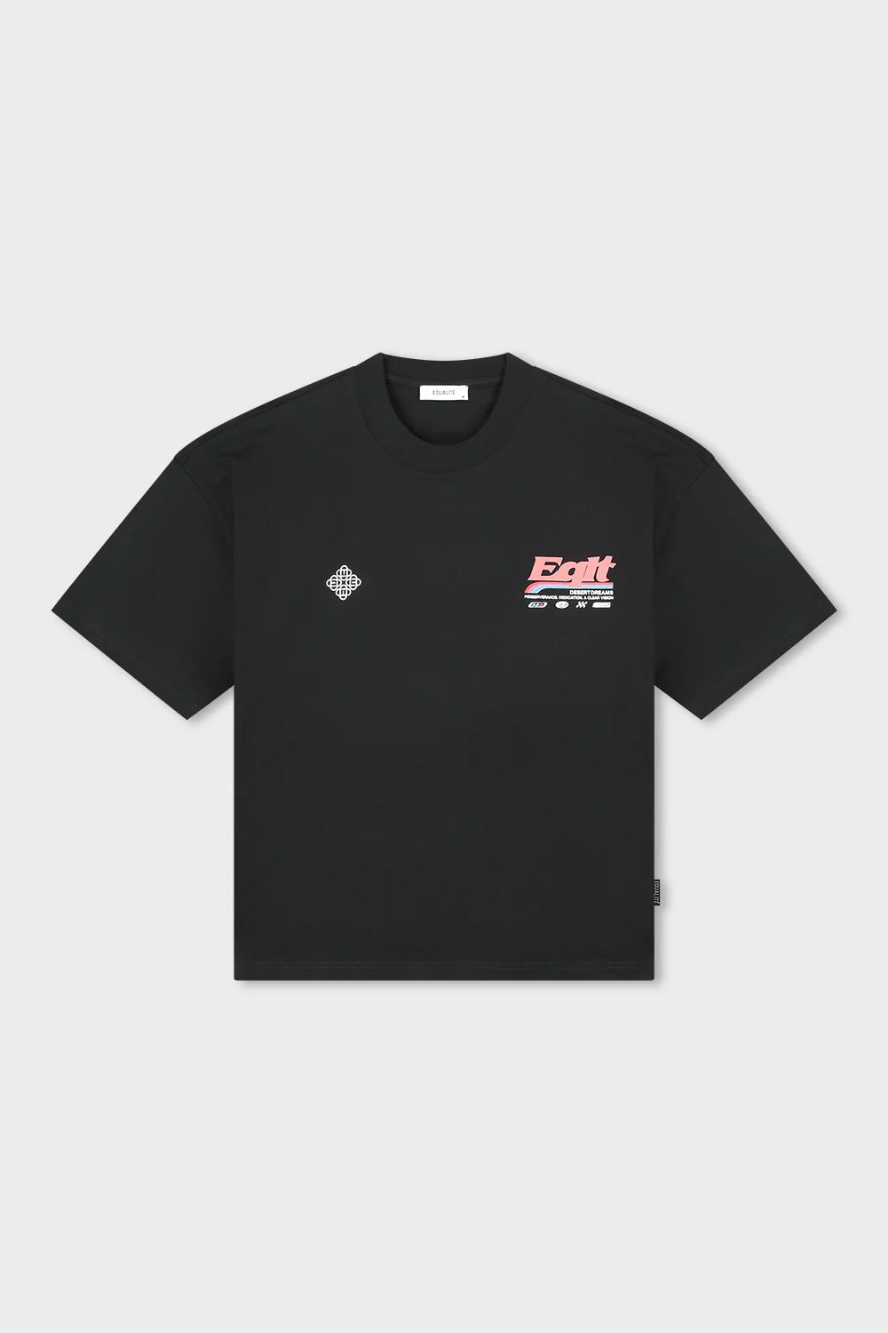 DESERT BOXY TEE BLACK