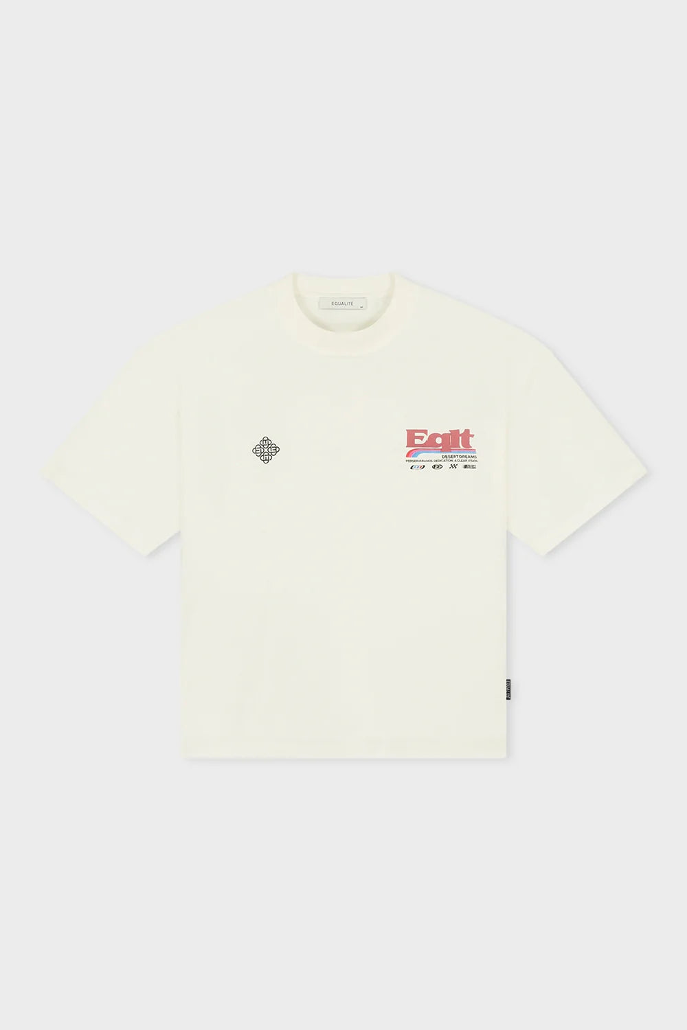 DESERT BOXY TEE OFF-WHITE