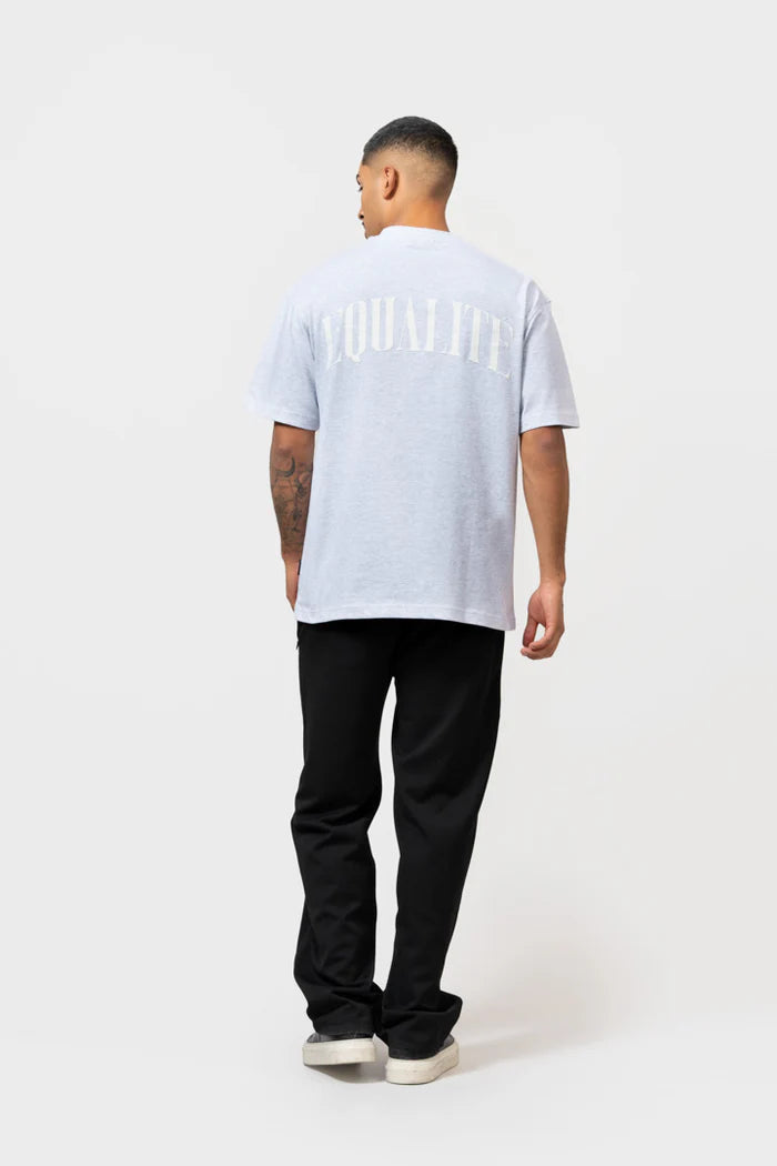 OLIVER OVERSIZED TEE MELANGE GREY