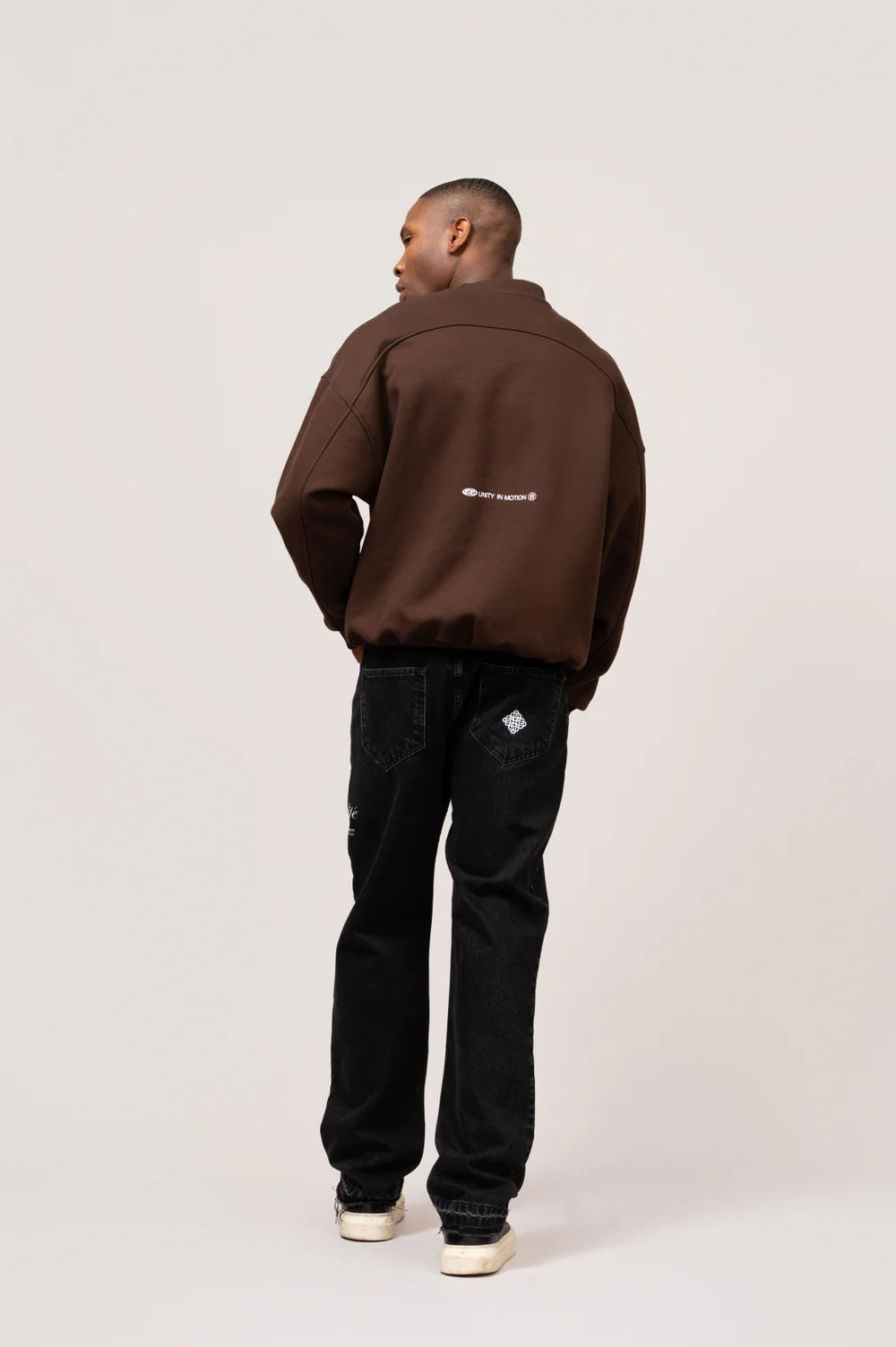 CELESTE OVERSIZED SWEATER BROWN