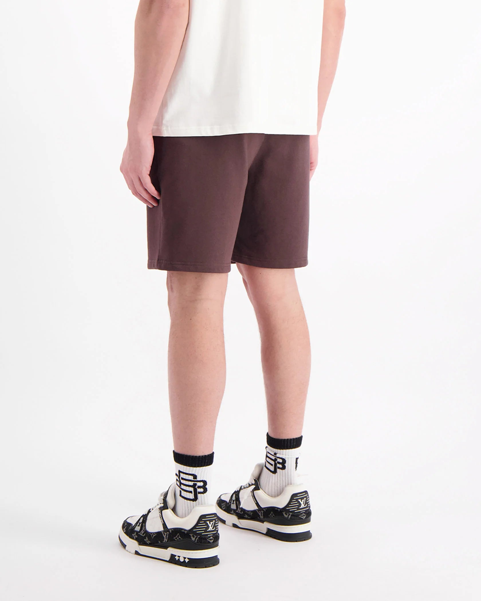BAD HABITS SWEATSHORTS | BROWN