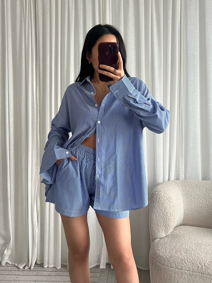 Loungewear Blouse Alisa - Dark Blue