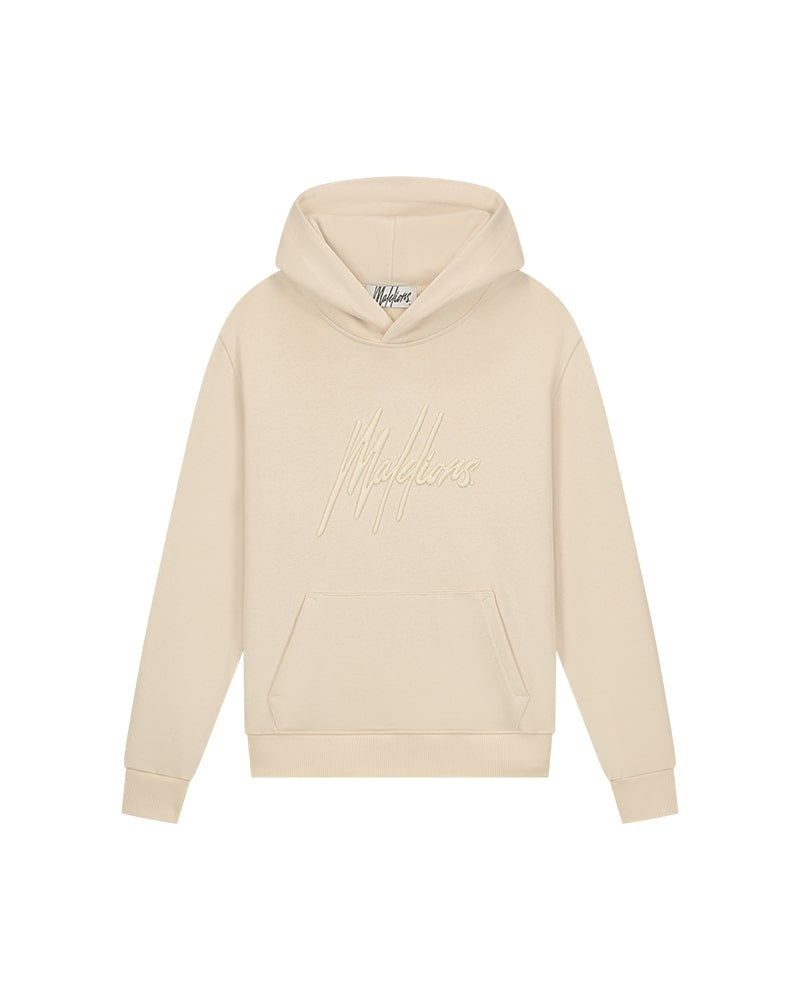 Malelions Women Essentials Hoodie | Beige