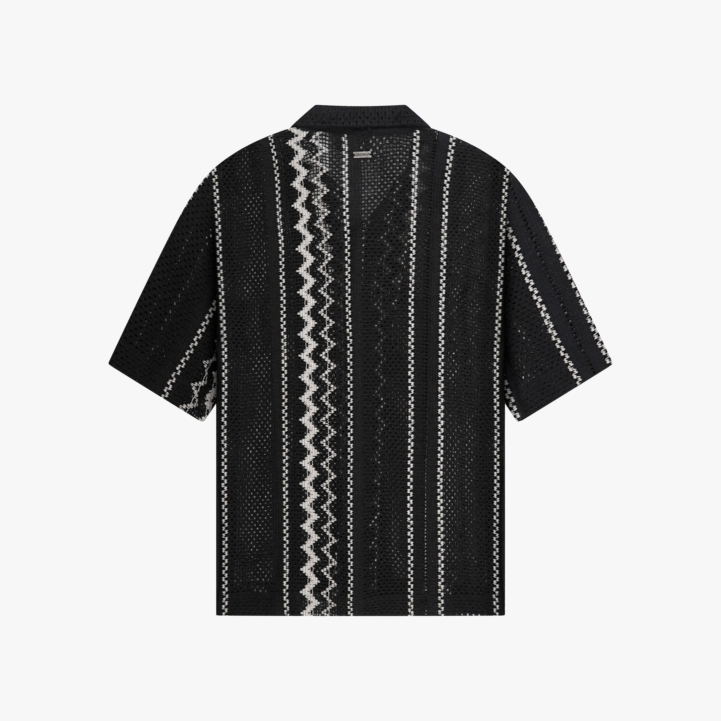 GRANADA SHIRT | BLACK/OFF WHITE