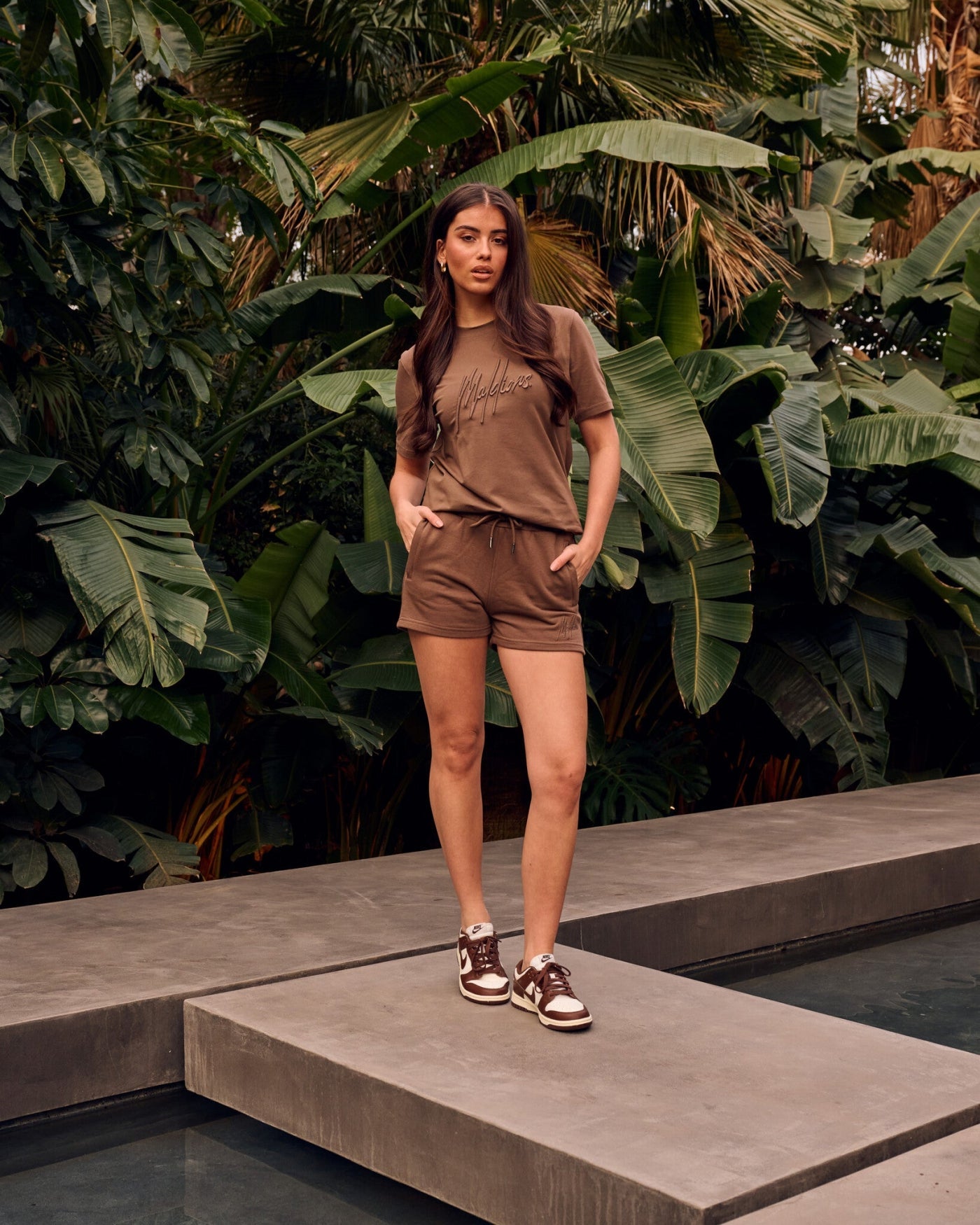Malelions Women Essentials Shorts | Chocolate