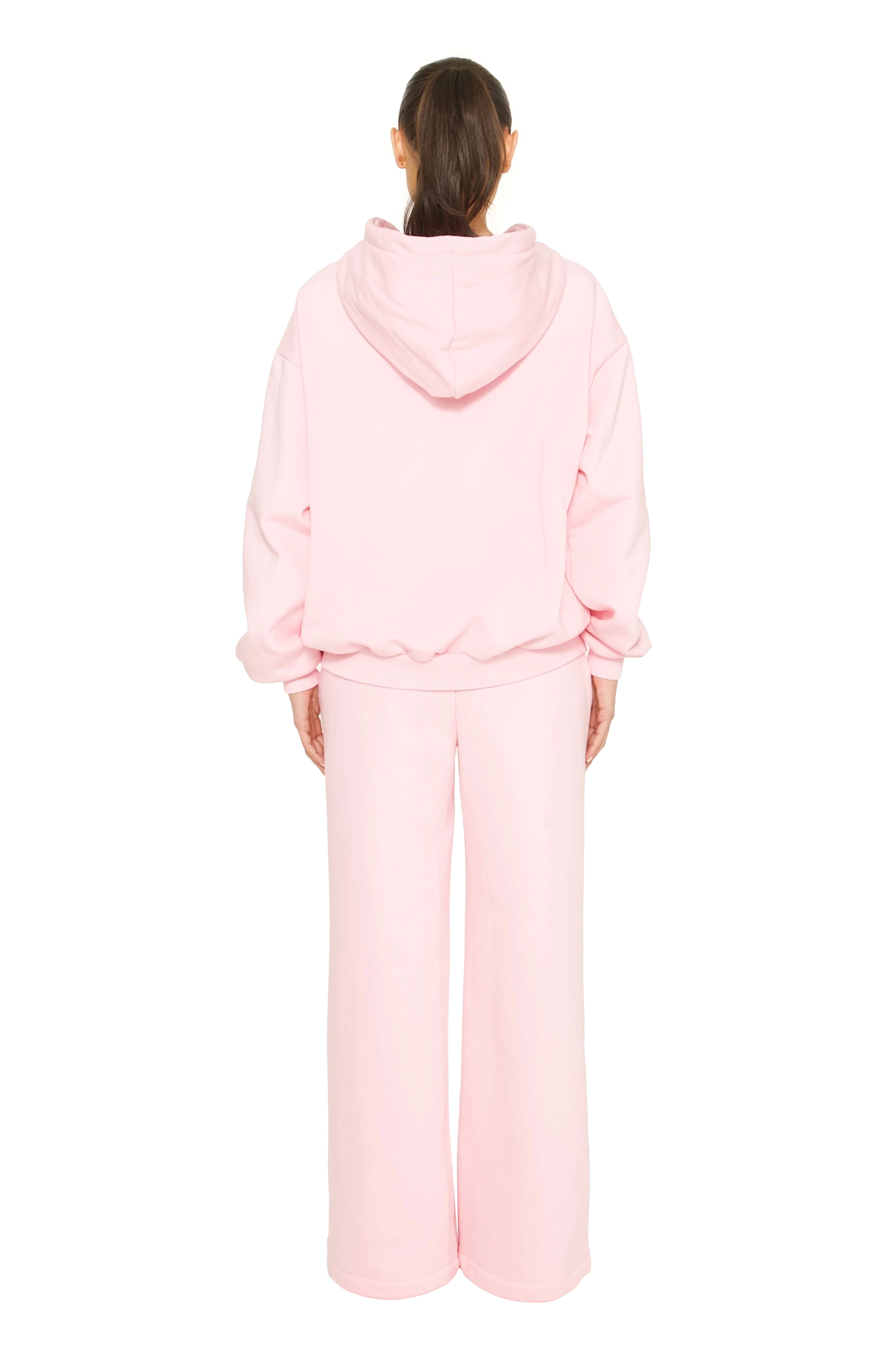 ESSENTIAL STRAIGHT LEG SWEATPANTS PINK