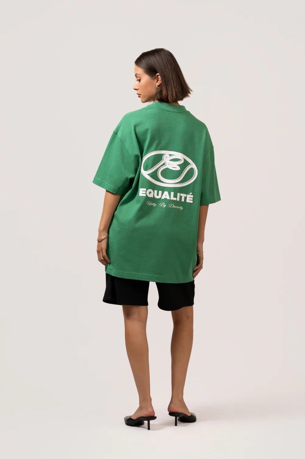 ARID OVERSIZED TEE FOREST GREEN