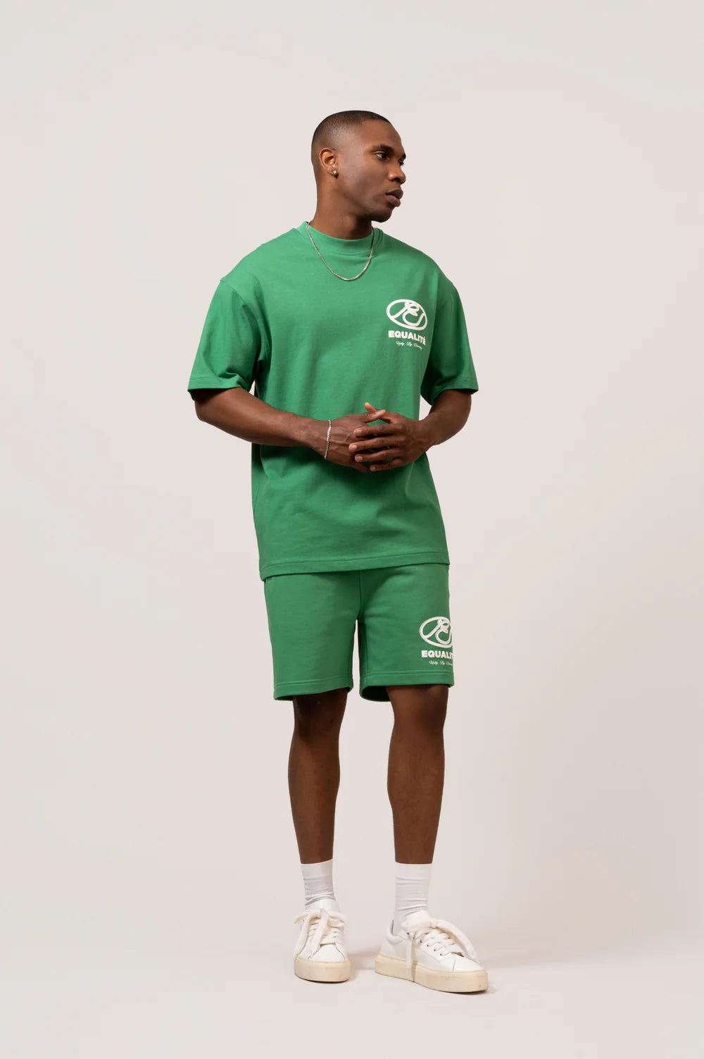 ARID OVERSIZED TEE FOREST GREEN