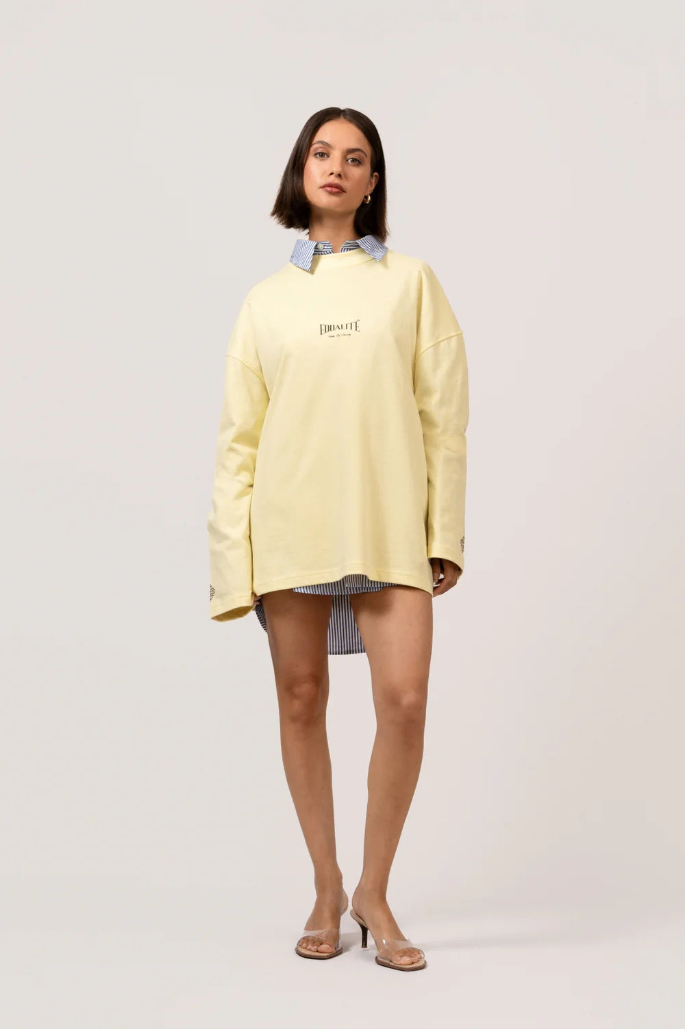 CHLOÉ LONGSLEEVE TEE BUTTER YELLOW Aanbiedingsprijs