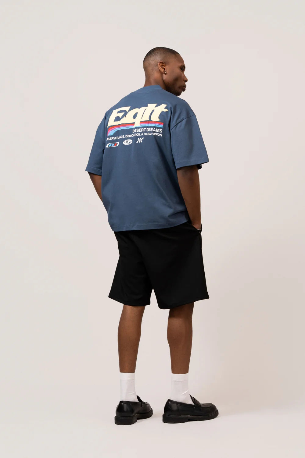 DESERT BOXY TEE NAVY