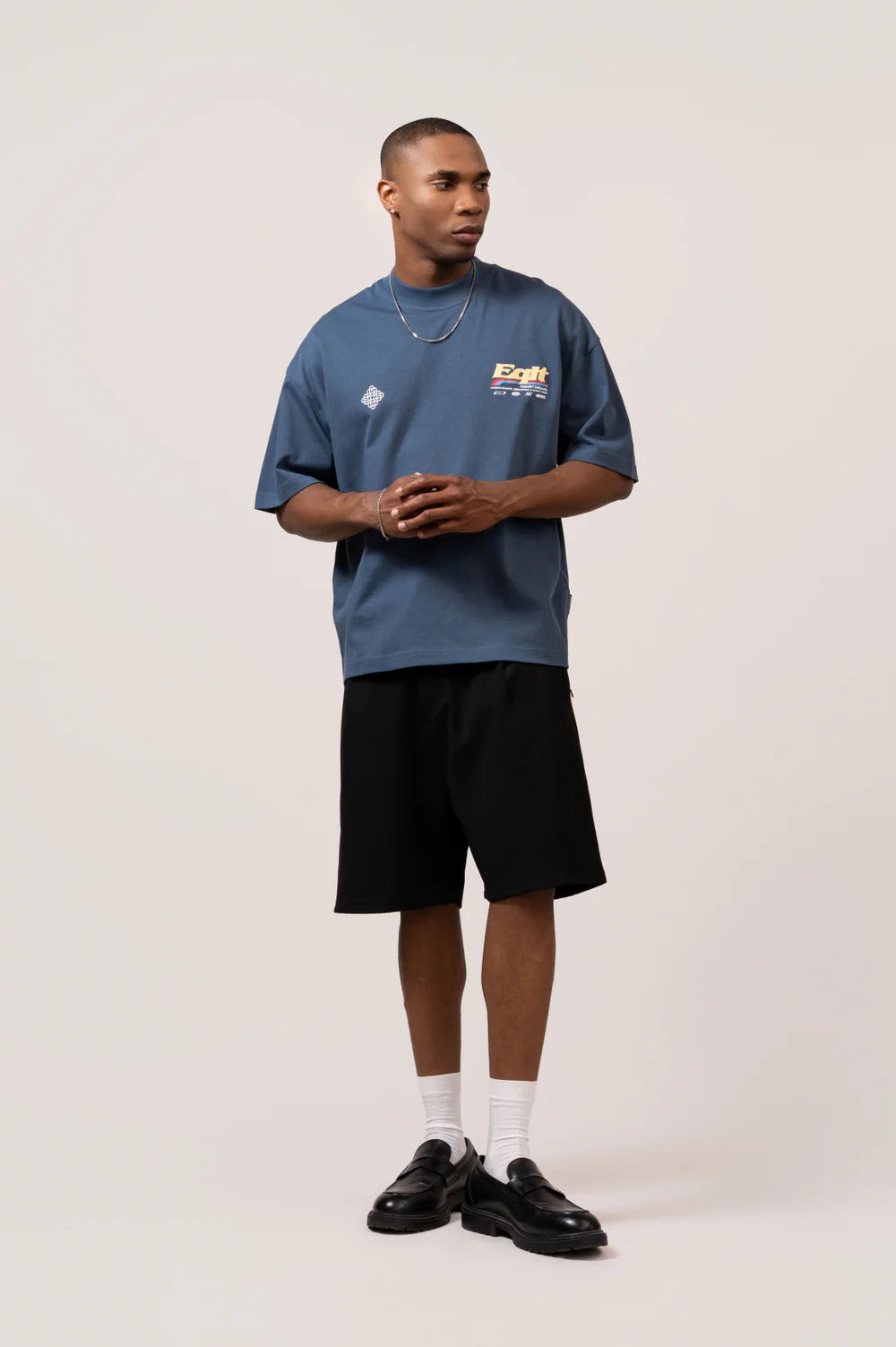 DESERT BOXY TEE NAVY
