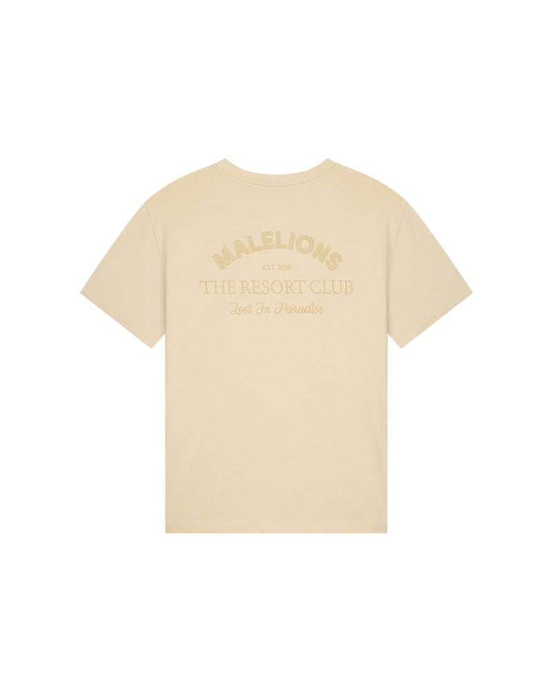 Malelions Women Paradise T-Shirt | Beige