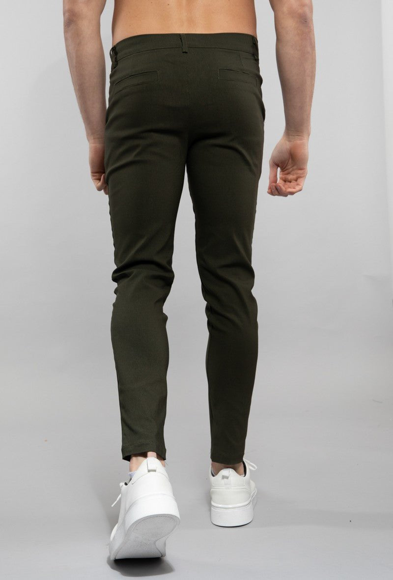 Chino broek - groen