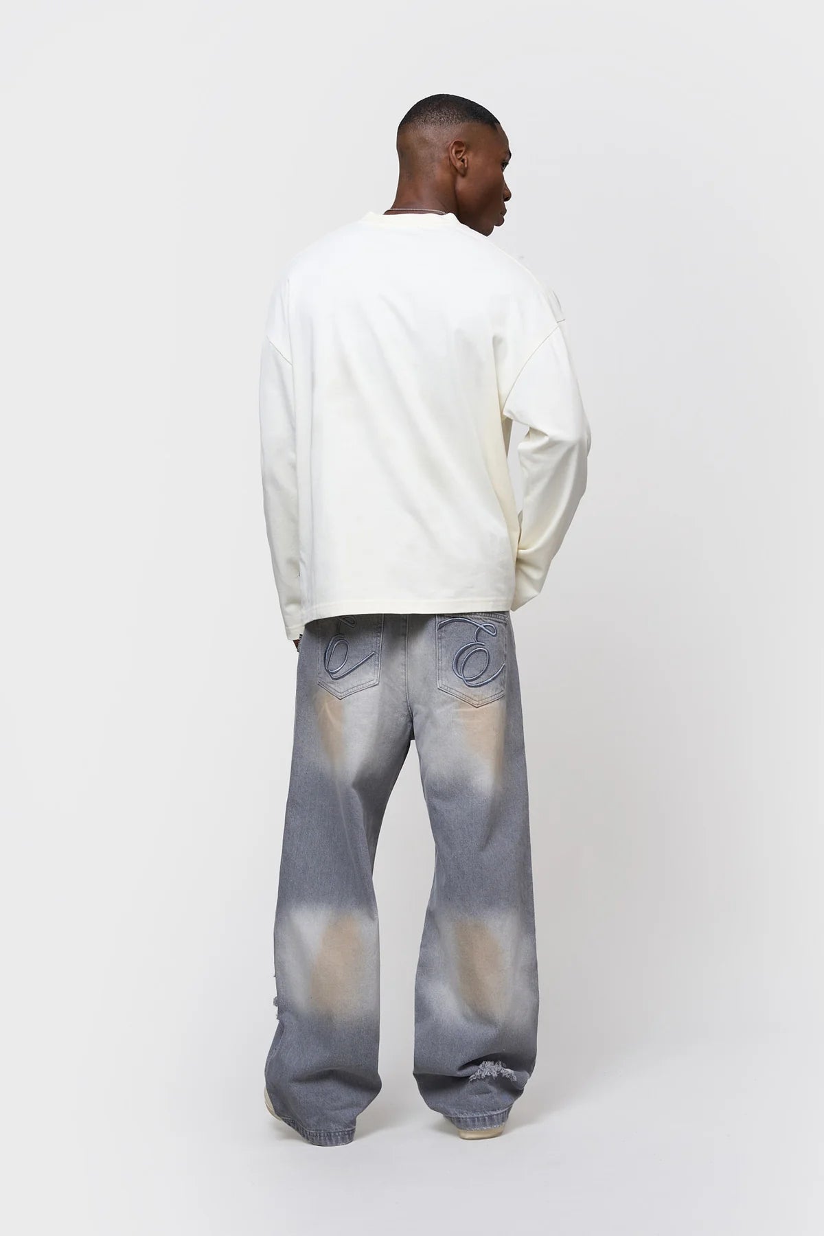 SIGNATURE OVERSIZED LONGSLEEVE TEE– NOOS OFF-WHITE