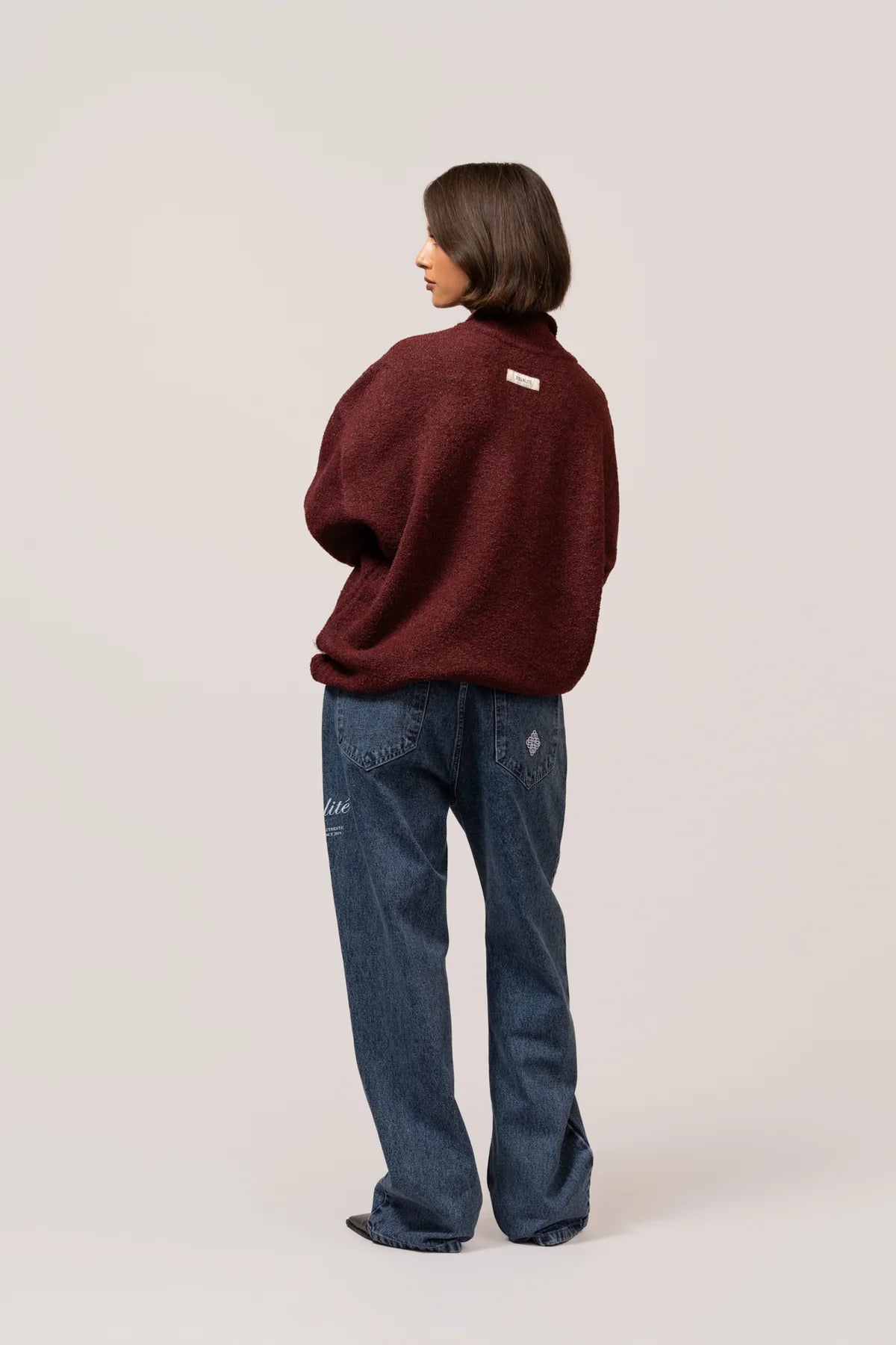 EQ BOUCLE POLO BURGUNDY