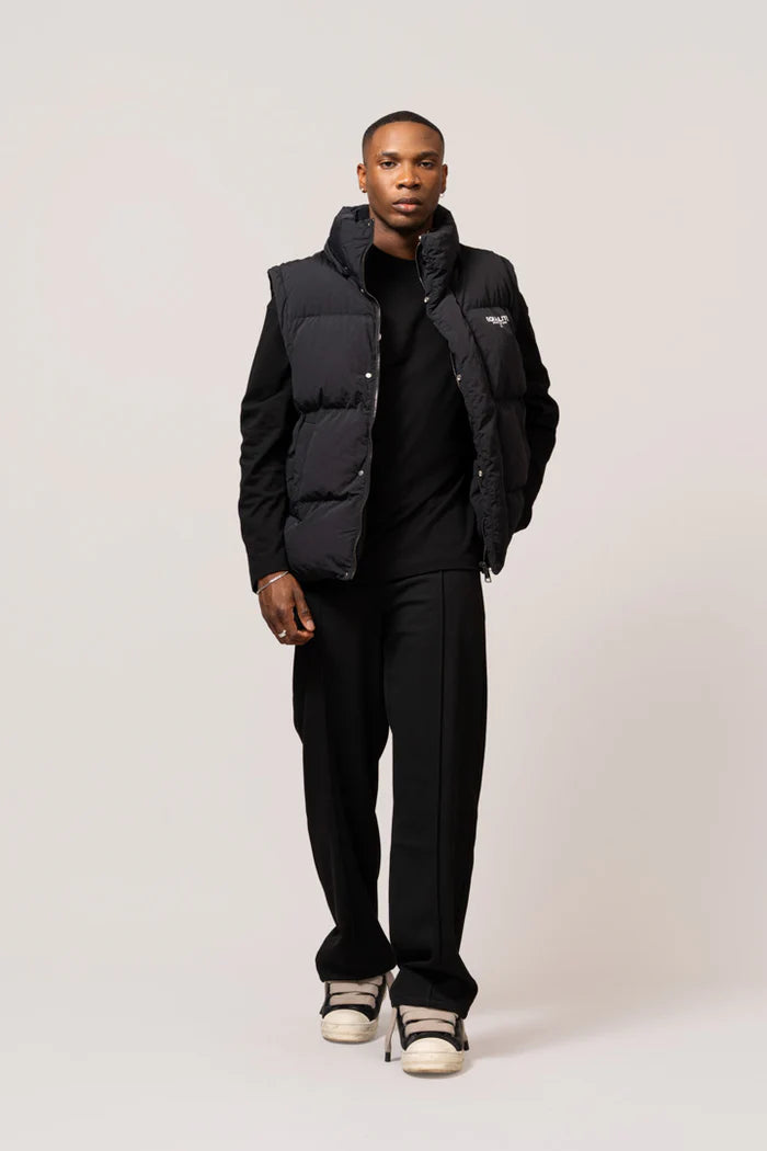 SOCIETÉ 2 IN 1 PUFFER JACKET BLACK
