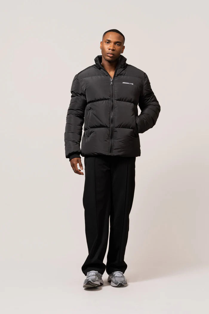 ESSENTIAL PUFFER JACKET BLACK