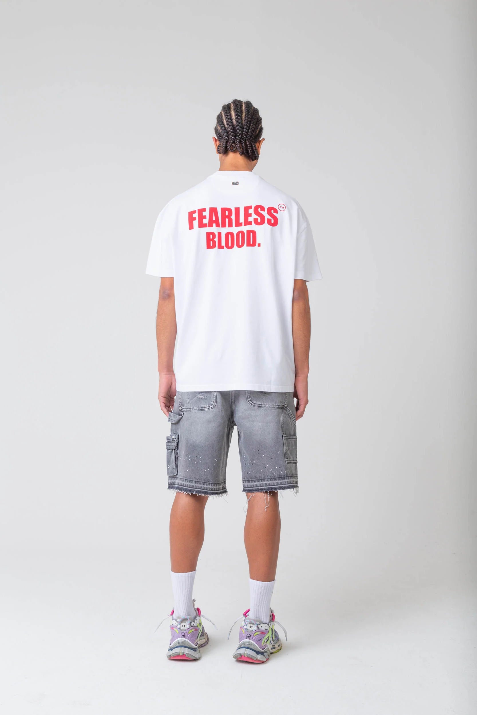 FB-DENIM WORKER SHORT