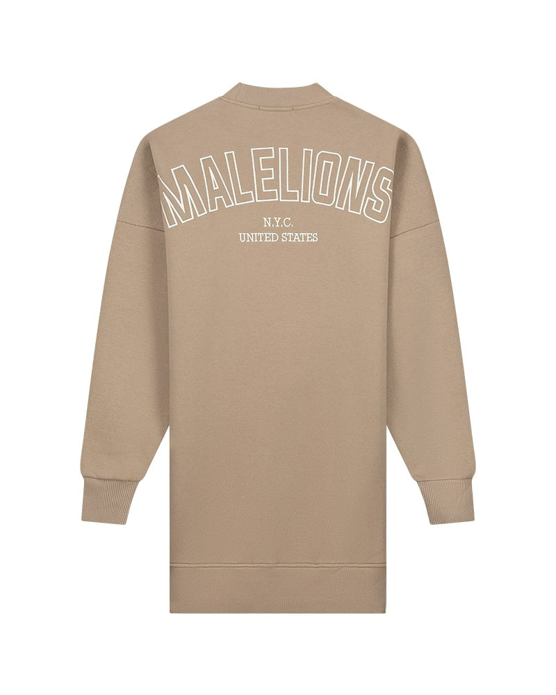 Malelions Women Kylie Sweater Dress | Taupe