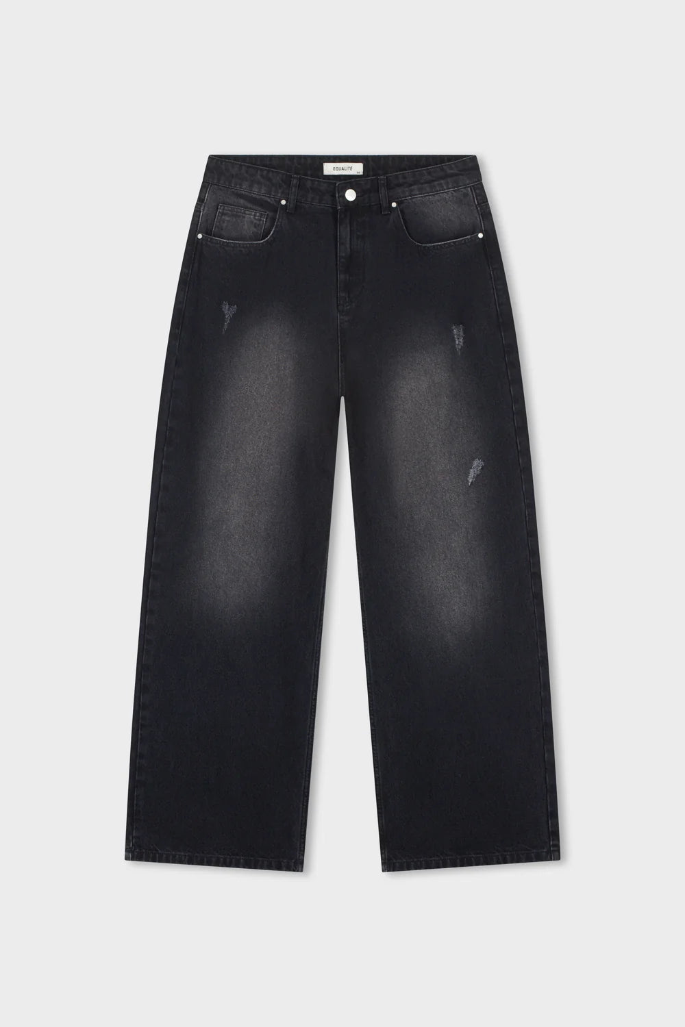 Equalité Fem Baggy Jeans Obsidian Black