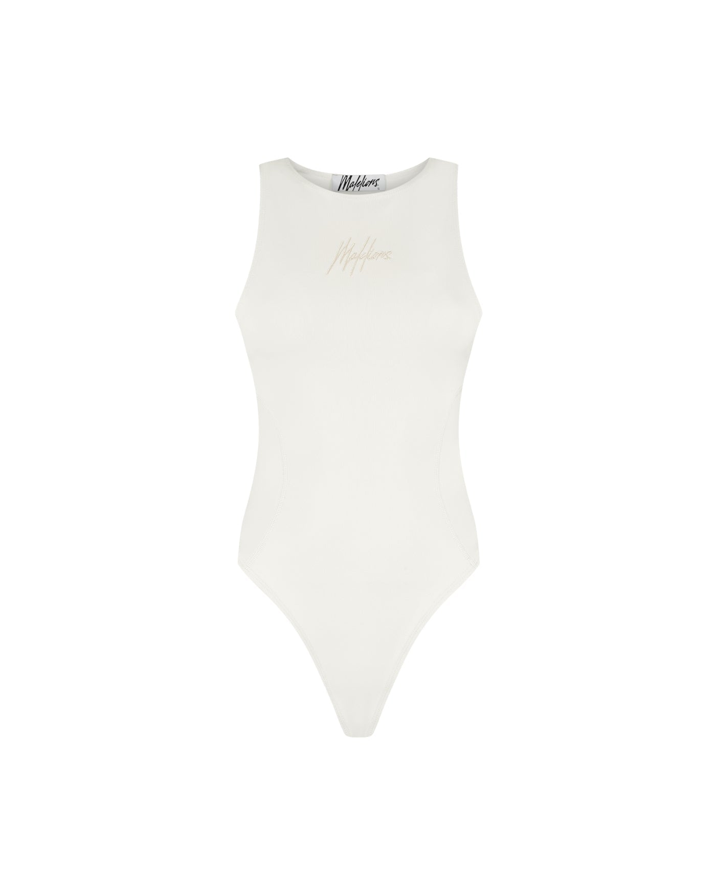 Malelions Women Deconstructed Sleeveless Bodysuit | Off-White