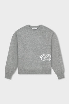 Equalite - FLUFFY KNIT SWEATER - GREY