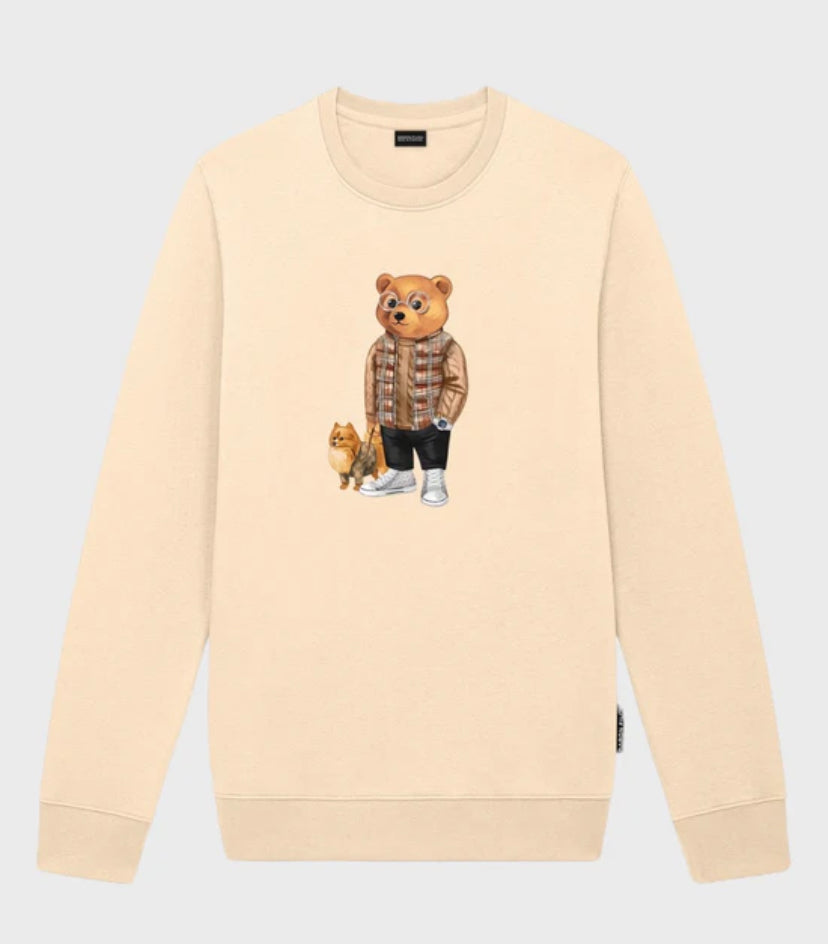 Baron Filou Organic Pullover Filou LXXXVII Beige