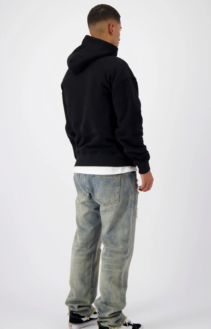 KALLIGRAPHIE-HOODIE | SCHWARZ