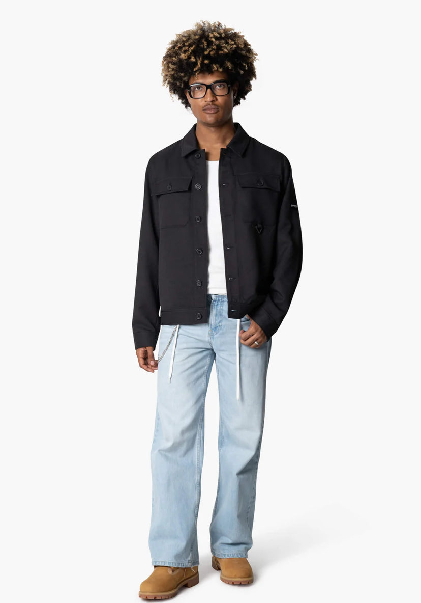 ZANE OVERSHIRT | BLACK
