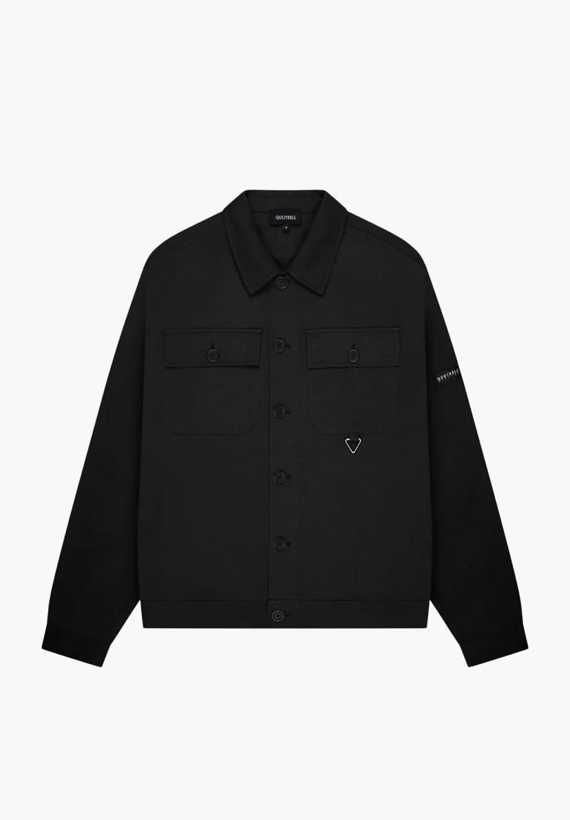 ZANE OVERSHIRT | BLACK