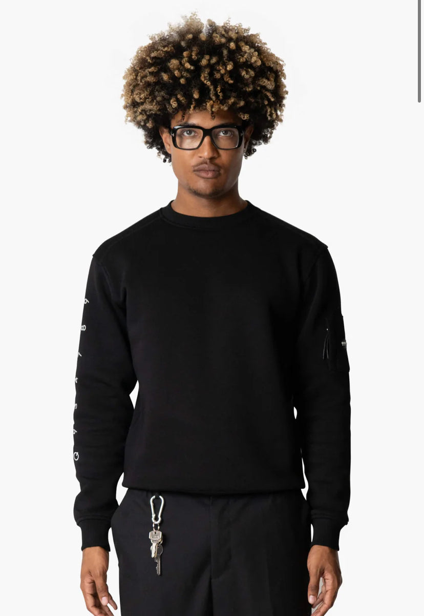 DEFENDER CREWNECK | SCHWARZ/WEISS