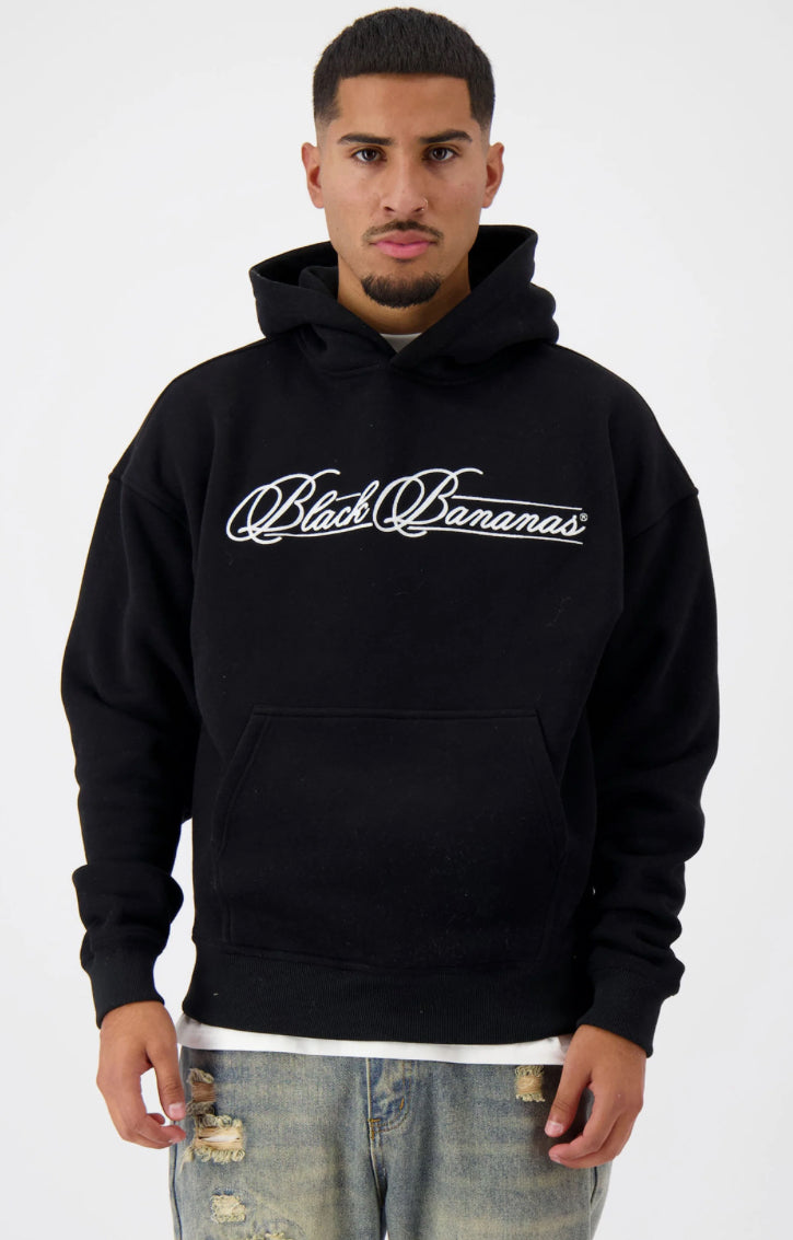 KALLIGRAPHIE-HOODIE | SCHWARZ