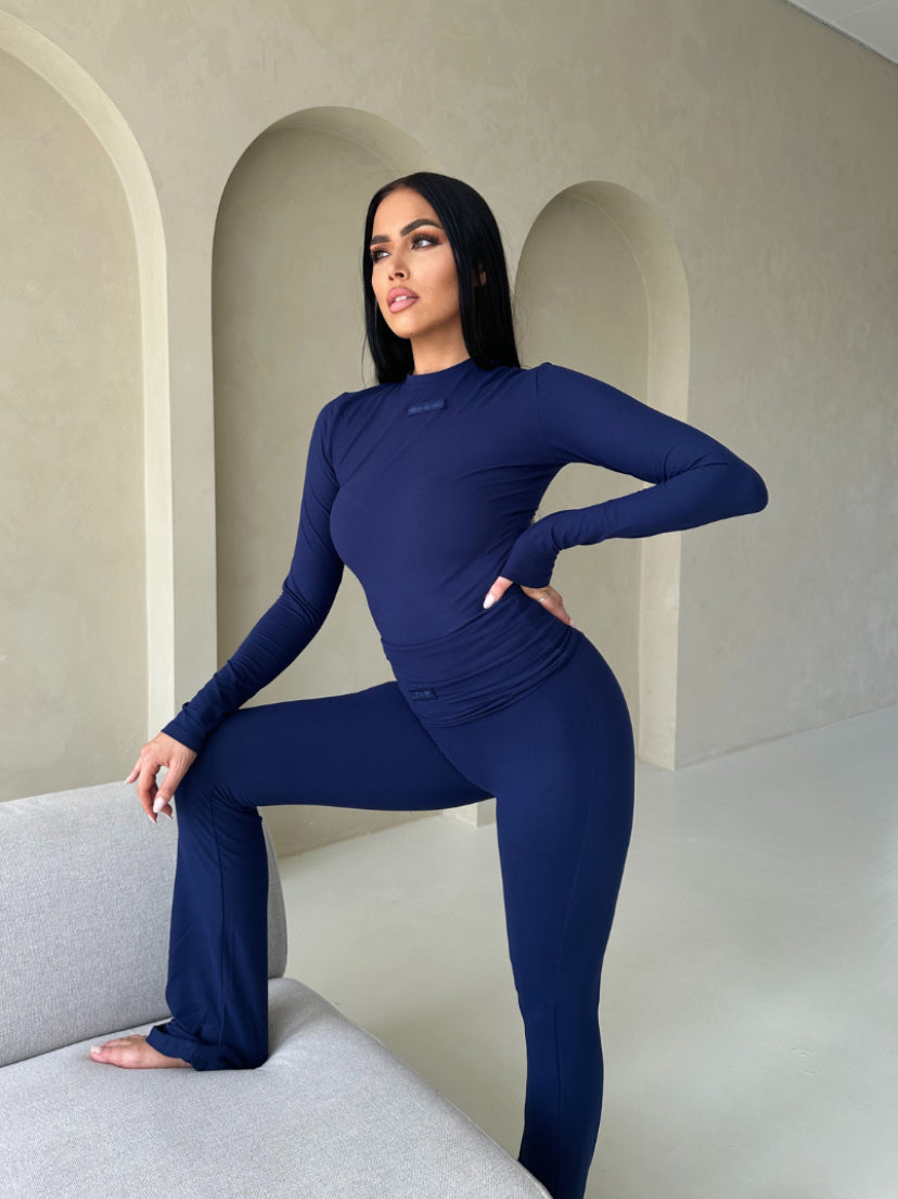 NOELLE PANTS - DARK NAVY