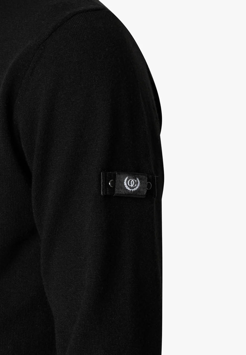 PAPILLON KNITTED SWEATER | BLACK