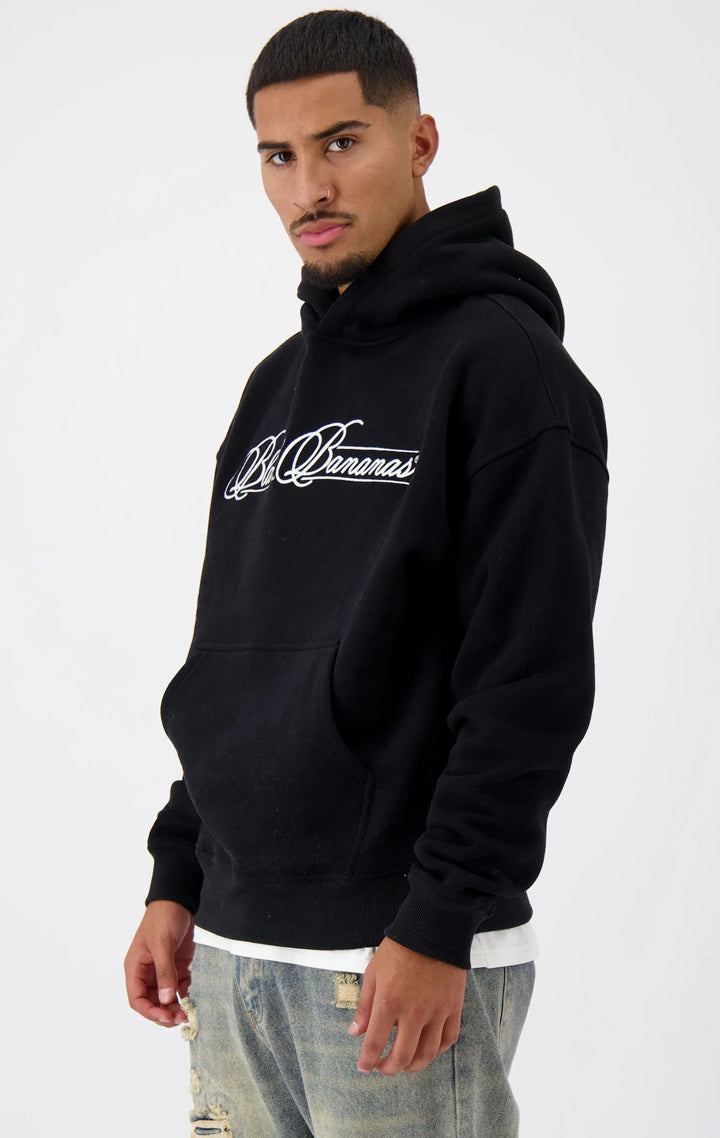 KALLIGRAPHIE-HOODIE | SCHWARZ