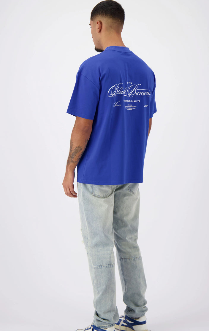KALLIGRAPHIE-T-SHIRT | KOBALTBLAU