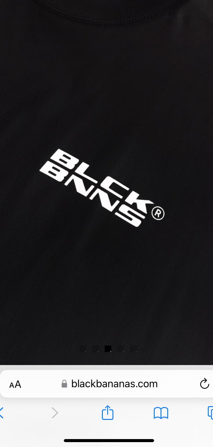 INITIAL T-SHIRT | BLACK