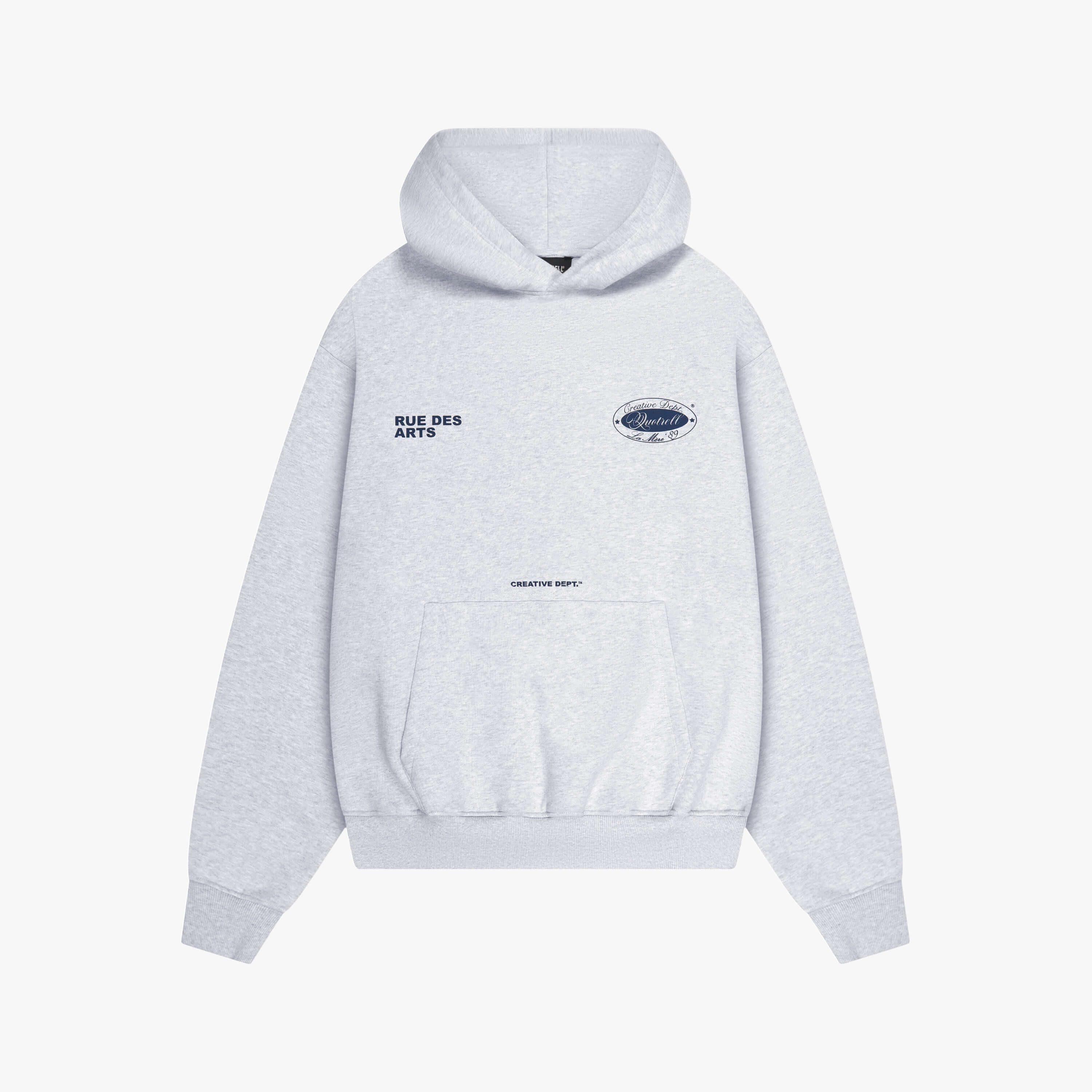 LA MERE HOODIE | GREYMELEE/BLUE