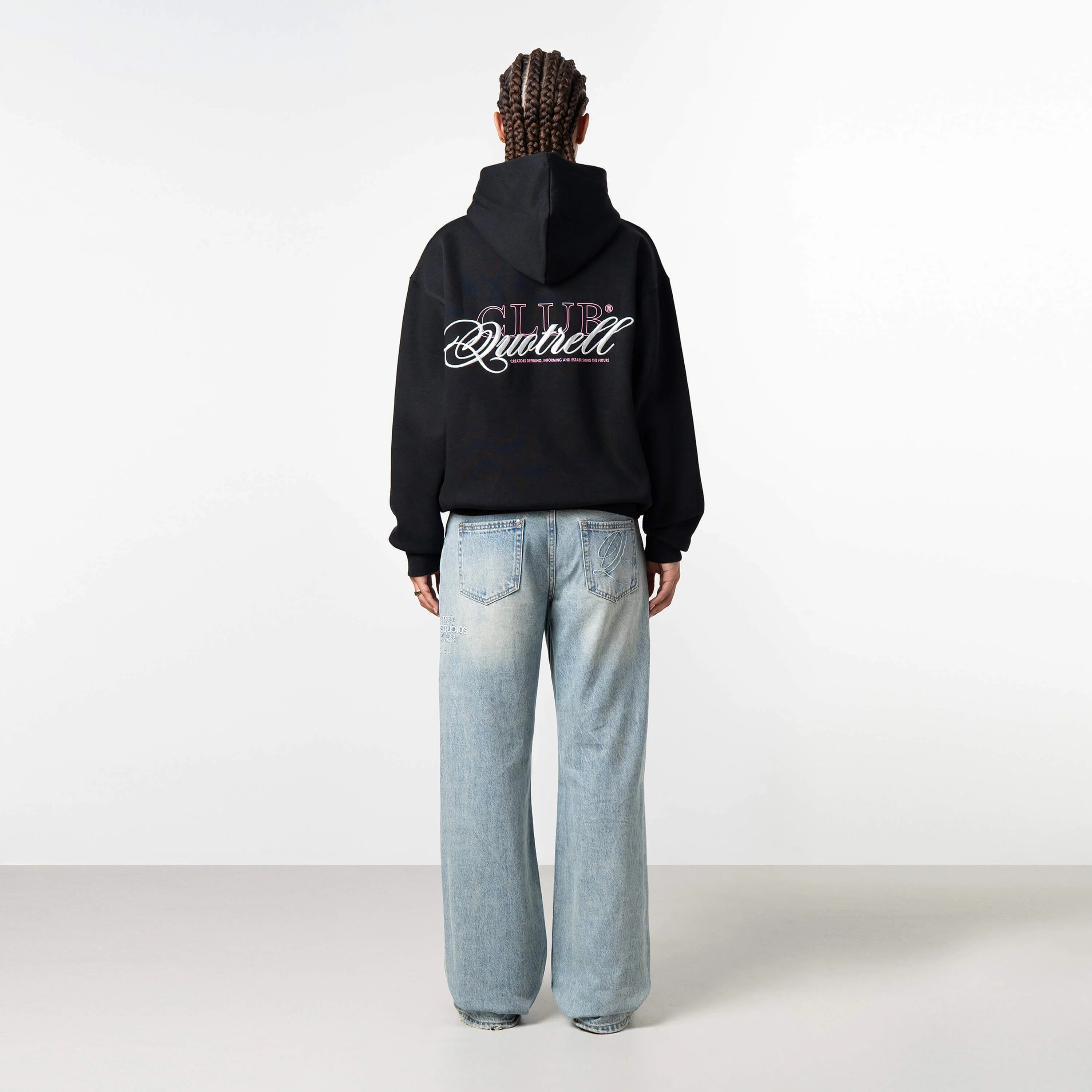 FUTURA HOODIE | BLACK/WHITE