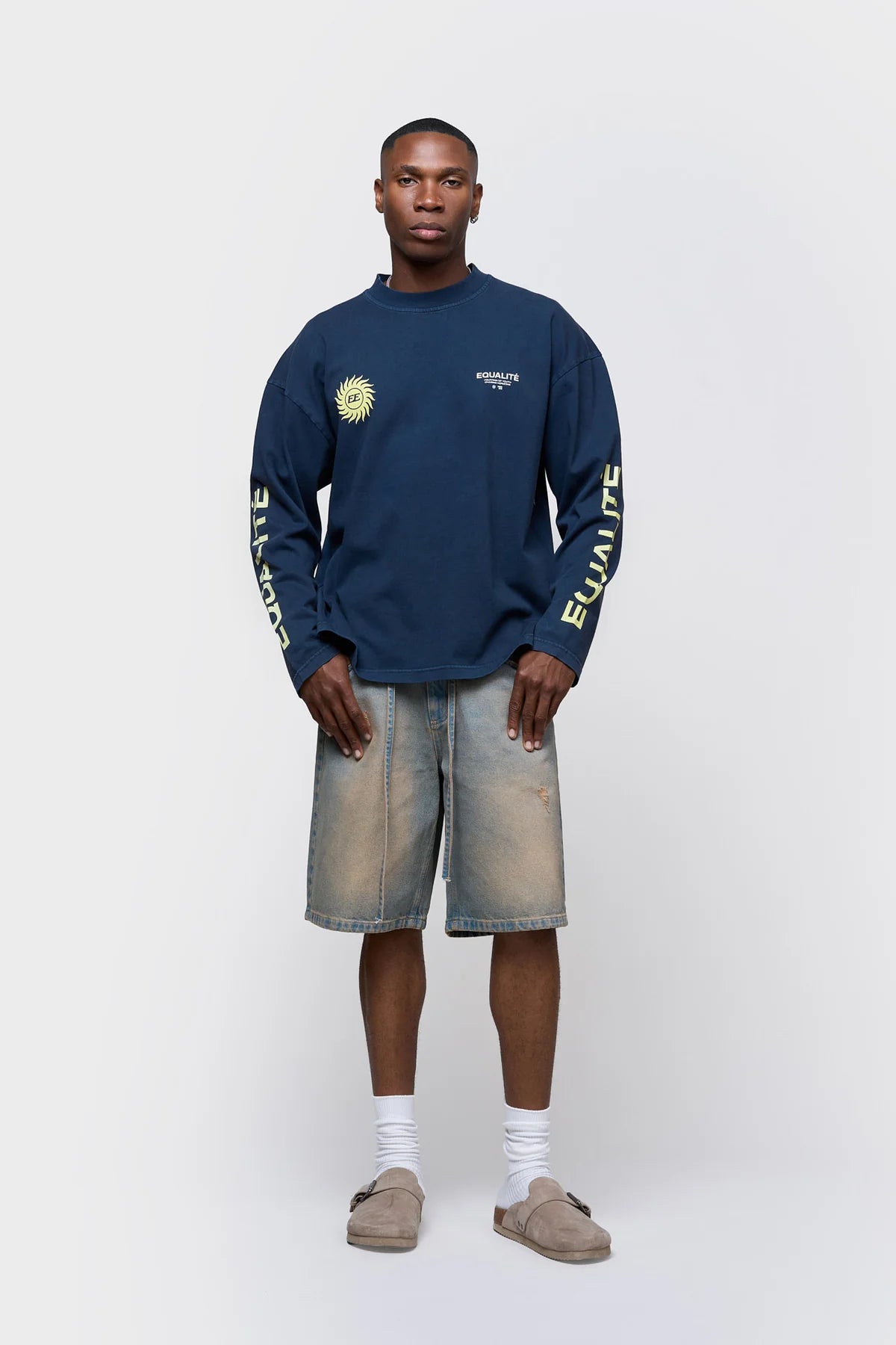 SUNNY LONGSLEEVE TEE NAVY