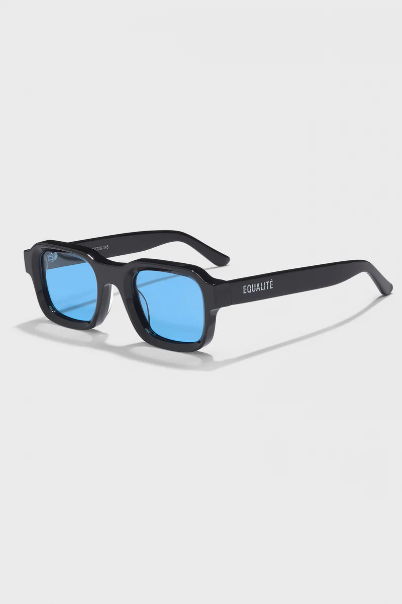MARTIN SUNGLASSES BLACK BLUE