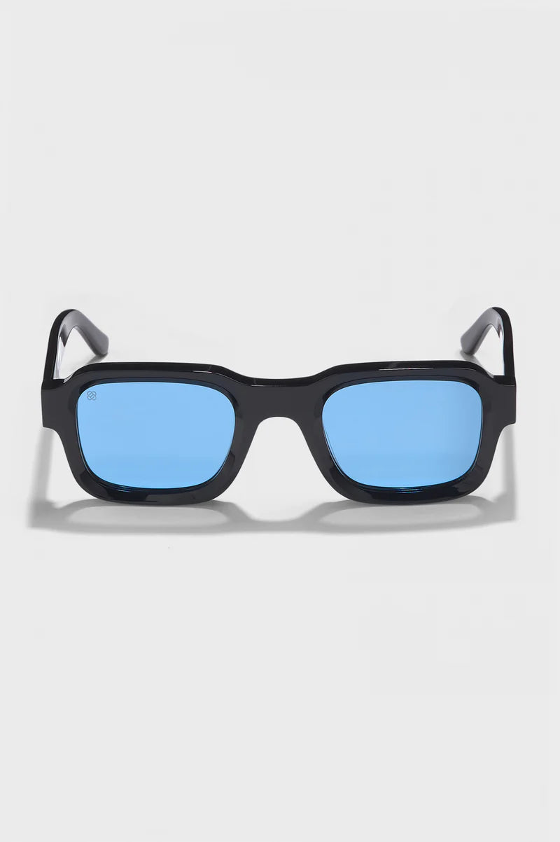 MARTIN SUNGLASSES BLACK BLUE