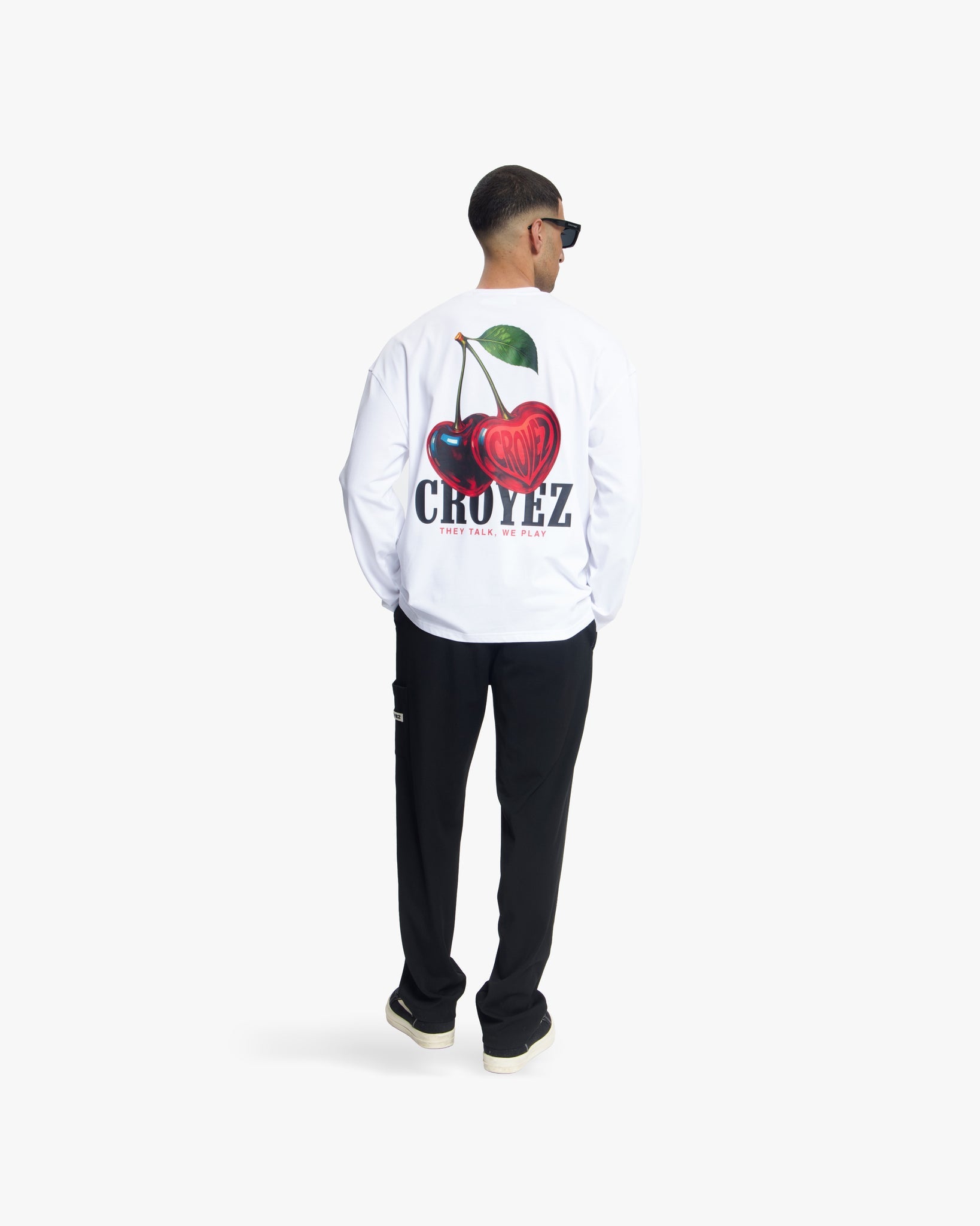 Croyez Cerise D'Amour Longsleeve | Wit