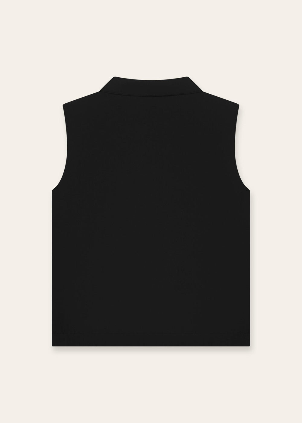 TriaD'oro - Bodywarmer - Black - Mouwloos herenjack met stretch