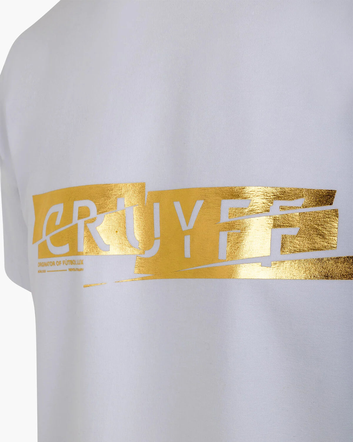 SENDIDO T-Shirt WEISS/GOLD