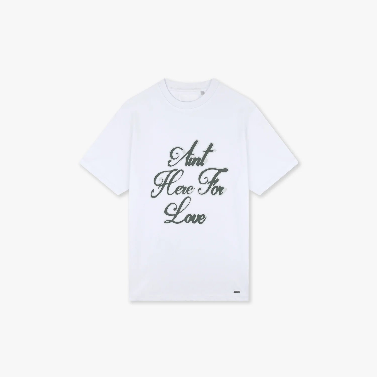 Croyez Aint Here For Love T-Shirt | White