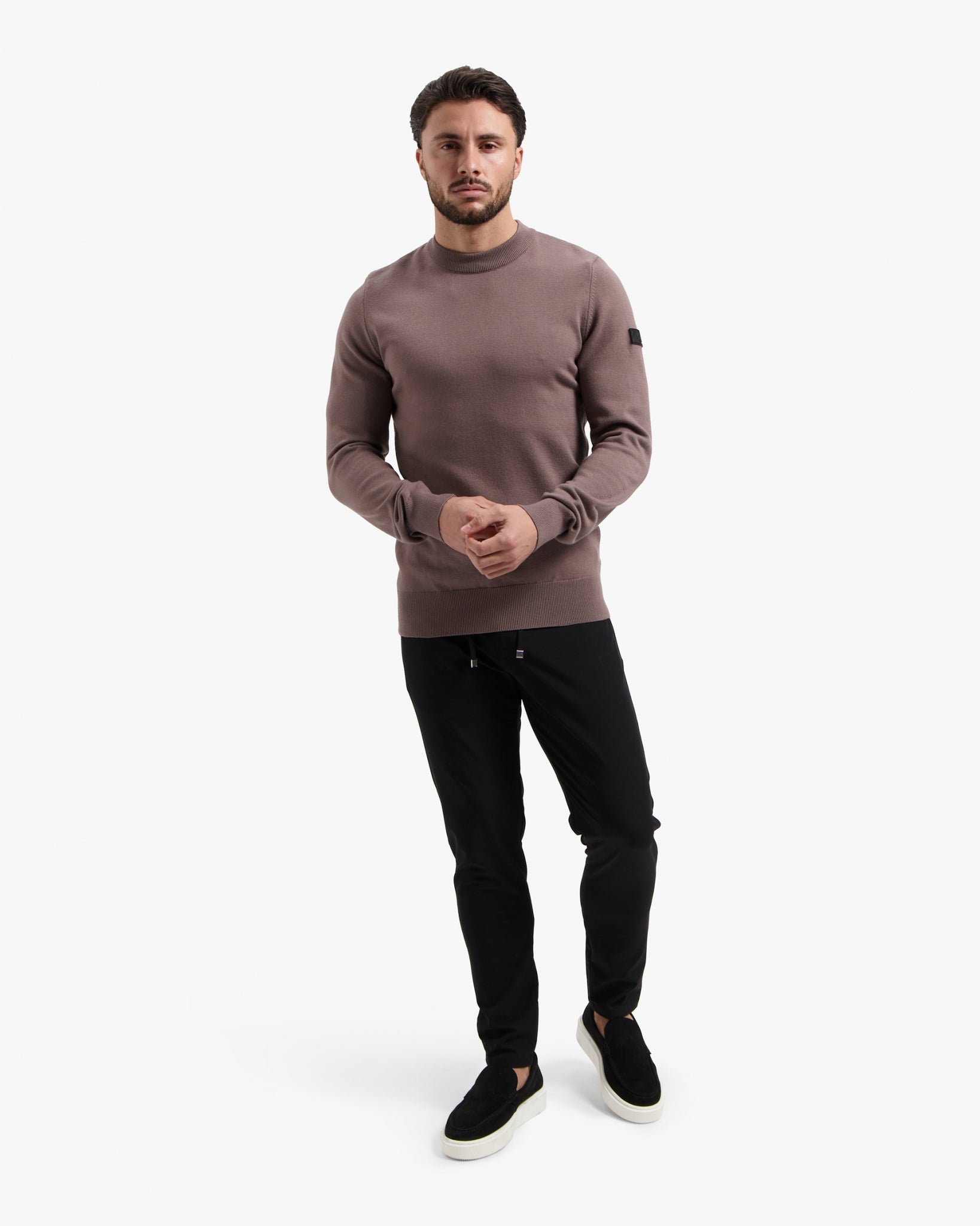 Malelions Men Casual Chino | Zwart